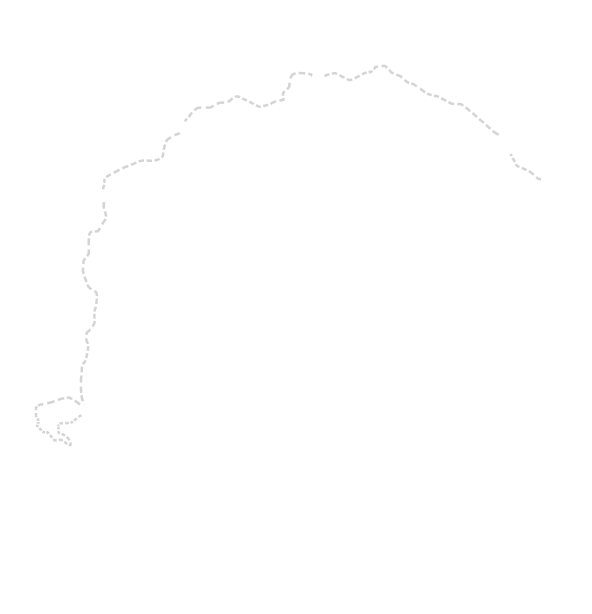 Zemljevid poti Planica nad Kranjem